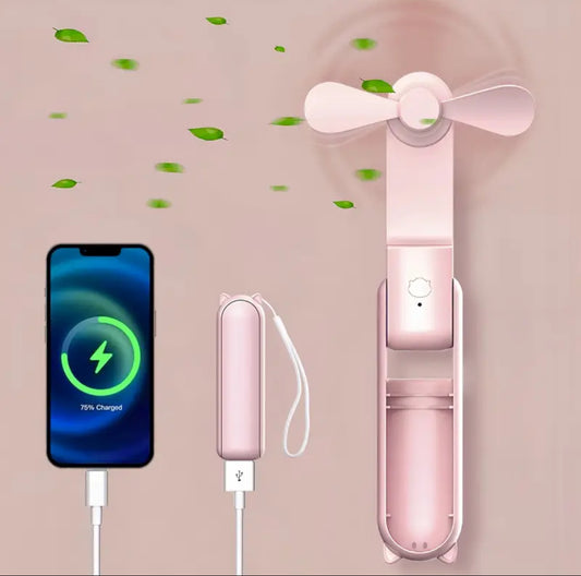 “Fresh Glow Ventilo” - Mini Ventilateur