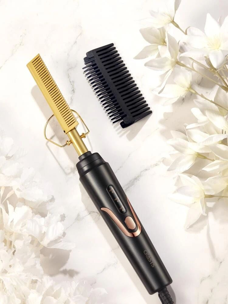 Peigne Lissant Chauffant - Brushing express & douceur absolue